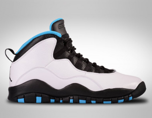 Nike Air Jordan 10 Shoelace Sizing Guide