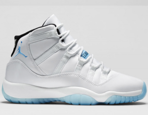 Nike Air Jordan 11 Shoelace Sizing Guide