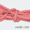 Red Rope Shoelaces Close View